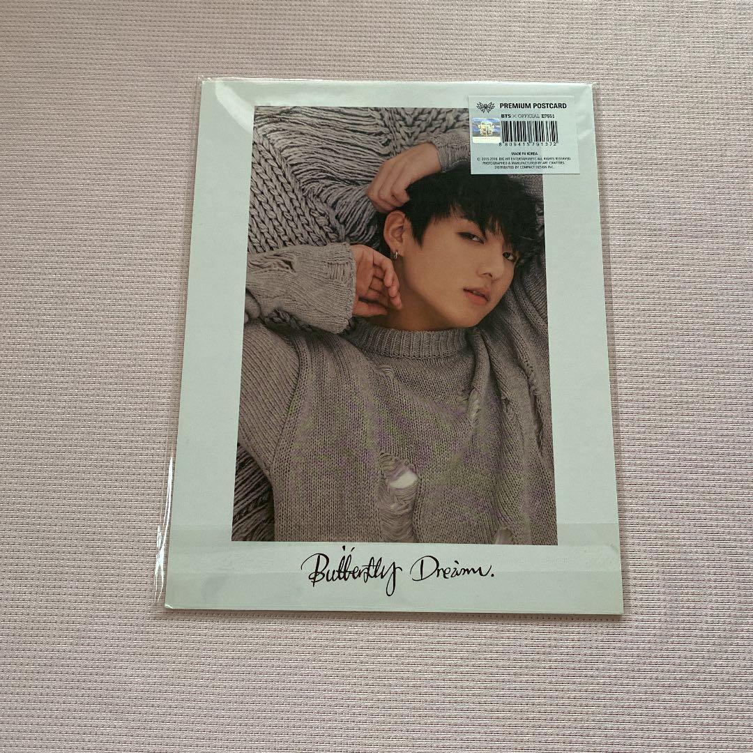 BTS Butterfly Dream バタフライ ドリーム ジョングク BTS Butterfly Dream Exhibition Official Live Photo Jungkook | eBay