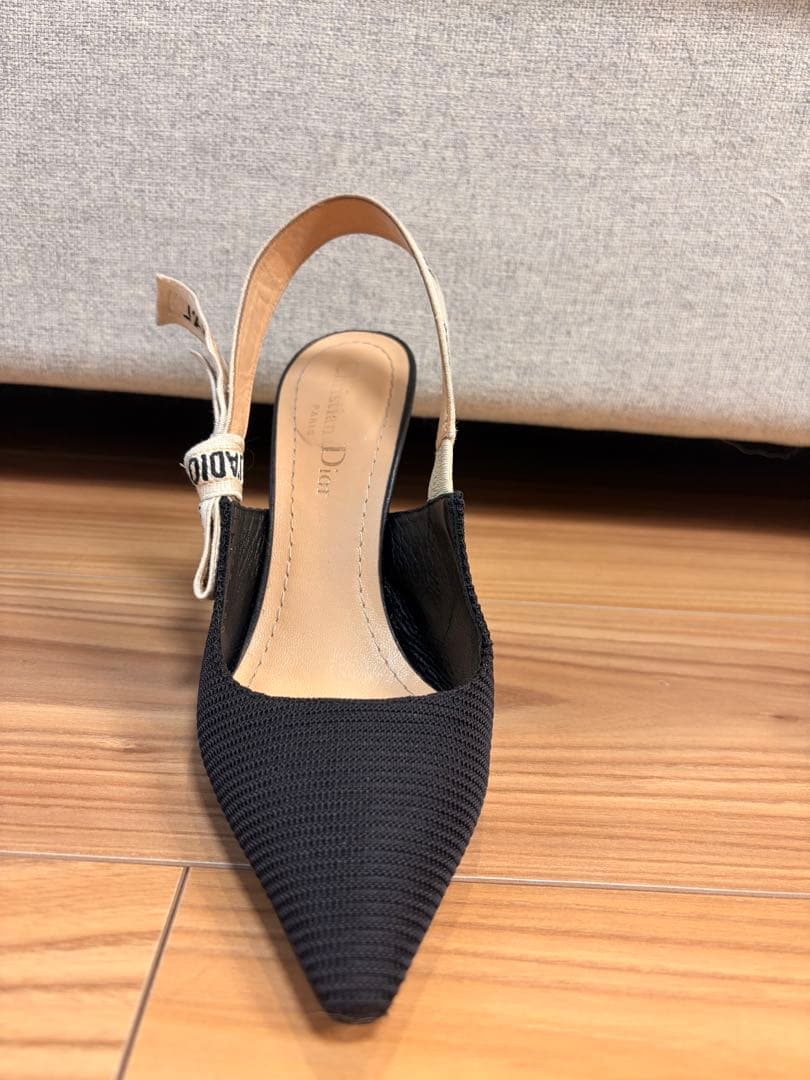 DIOR ディオール J'ADIOR スリングバック パンプス ブラック35.5