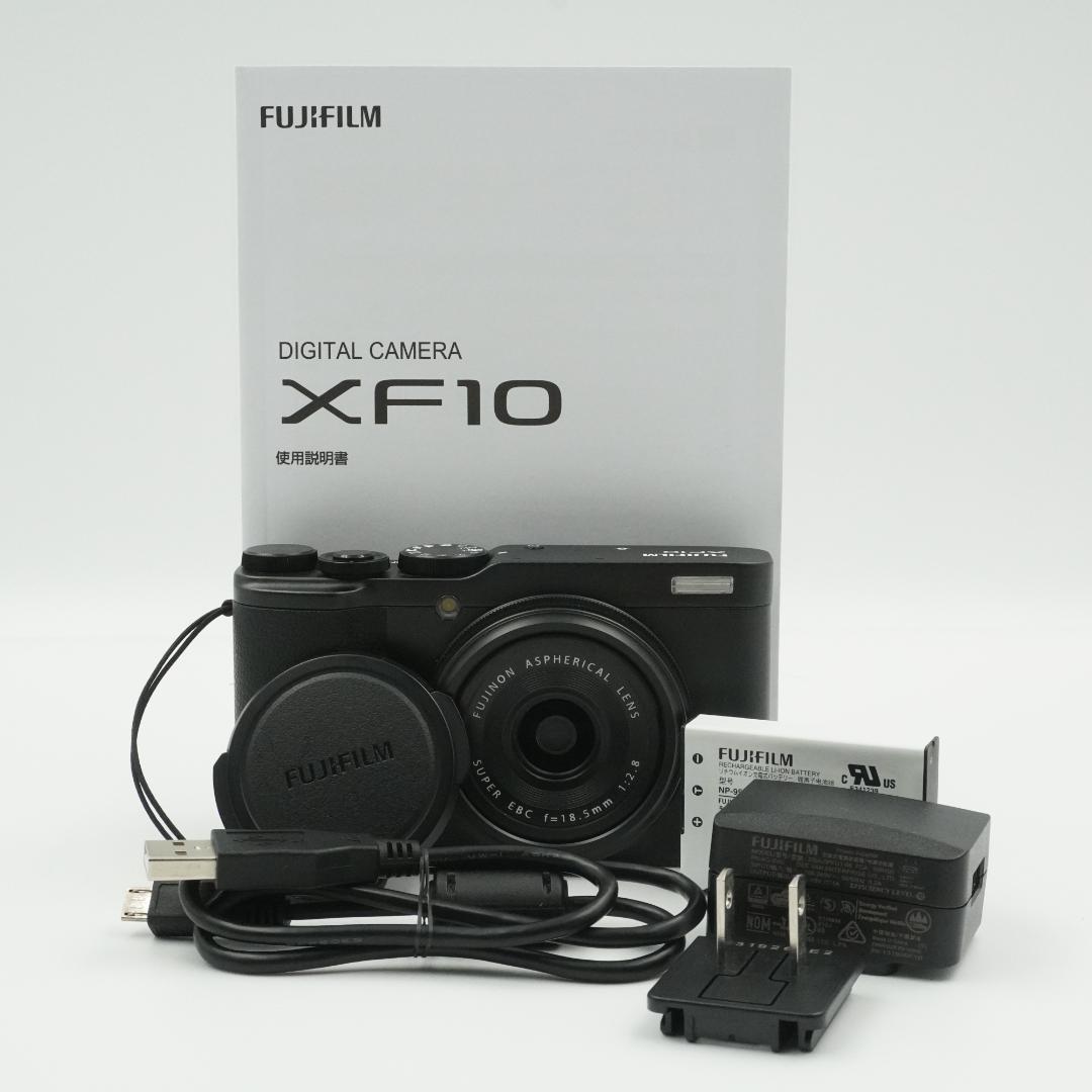 □美品□ FUJIFILM XF10 ブラック - メルカリ