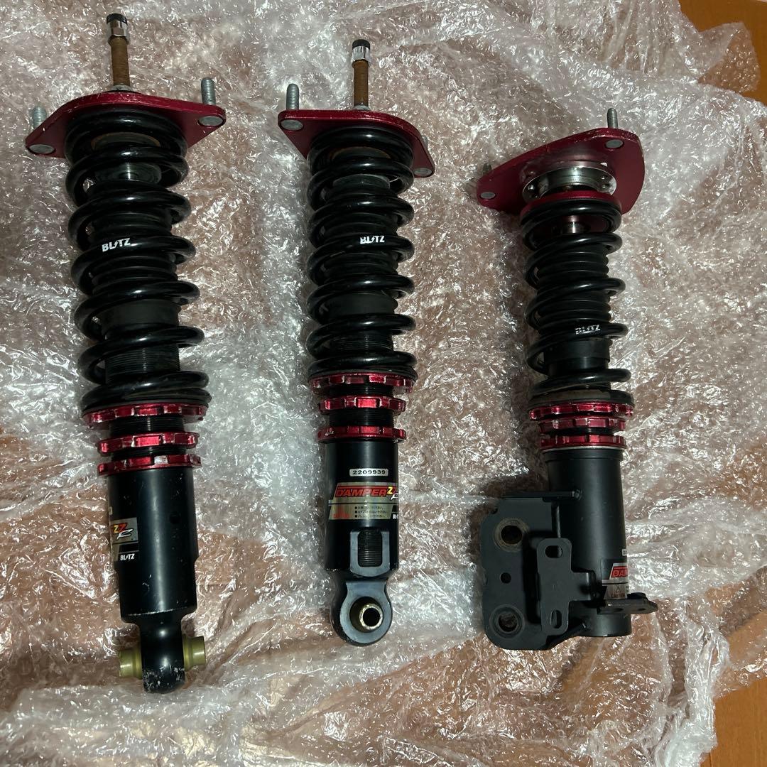 86 BRZ BLITZ サスペンションキット 3点セット BLITZ（ブリッツ） BLITZ DAMPER ZZ-R Spec-C車高調整キット前後セット