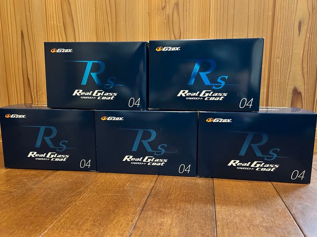 G'ZOX リアルガラスコート 5個セット - メルカリ