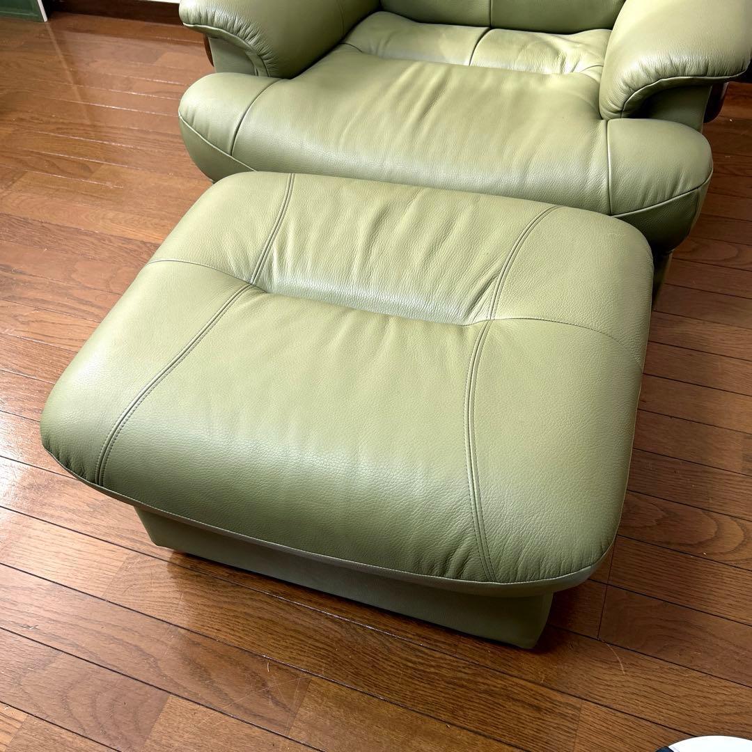 カリモク karimoku 回転式チェア チターノ レザー 1人掛け - メルカリ