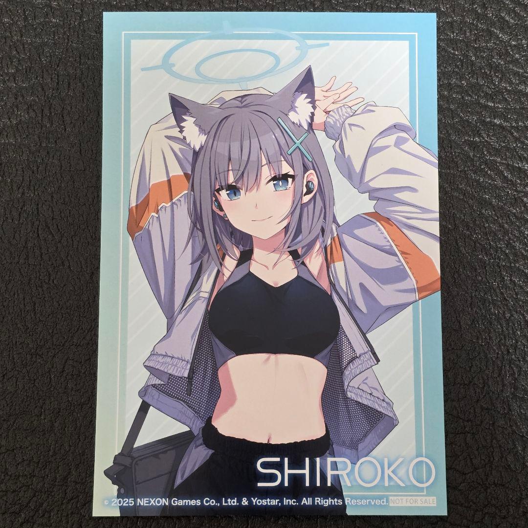 G*D様 AVIOT×ブルーアーカイブ OIOI 特典 ポストカード 砂狼シロコ