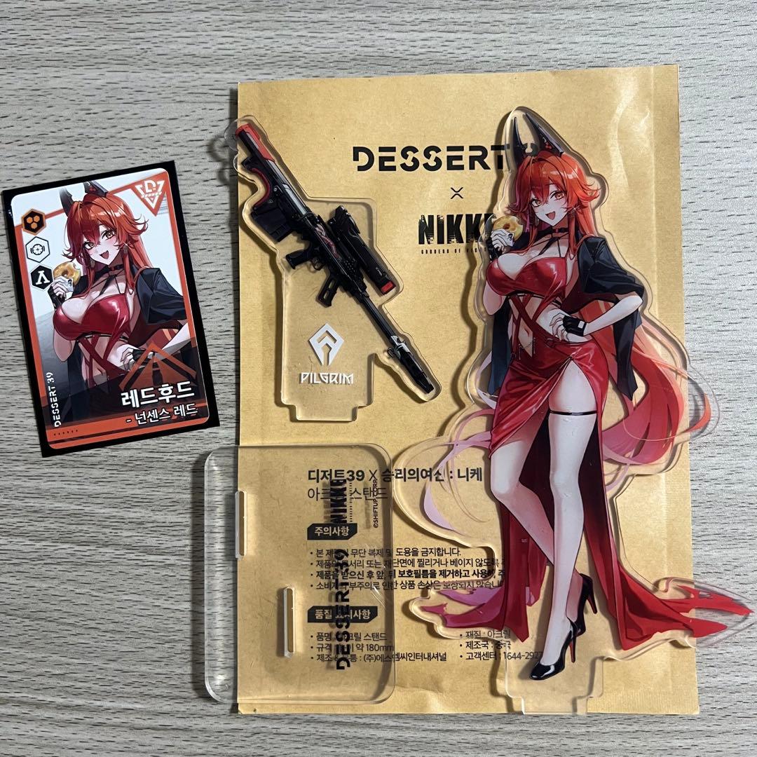 エ*k様 NIKKE 勝利の女神 ラピ レッドフード アクリル アクスタ カード