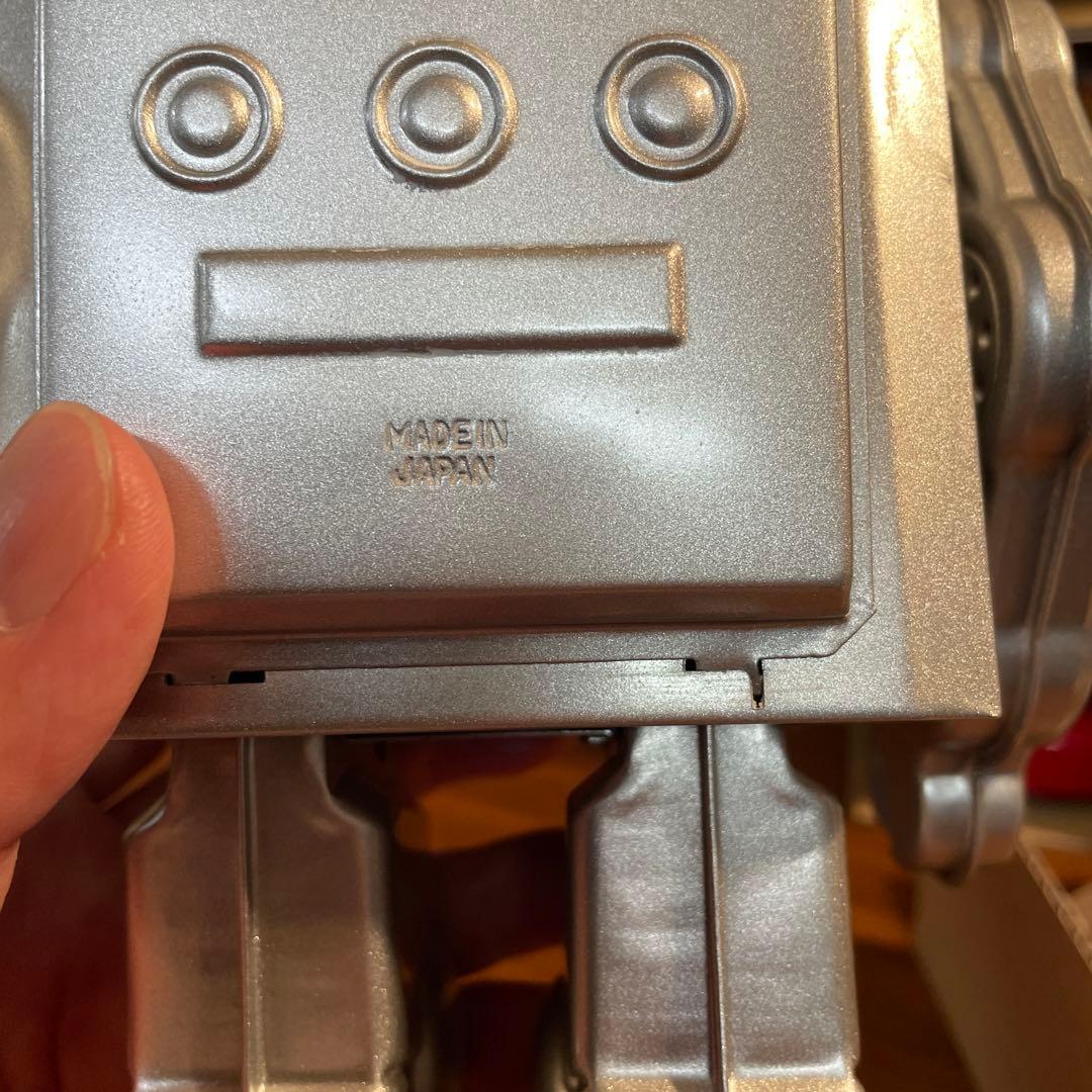 新品保管品メタル社ギアロボ未使用シルバー&ゴールド（A社無在庫転売