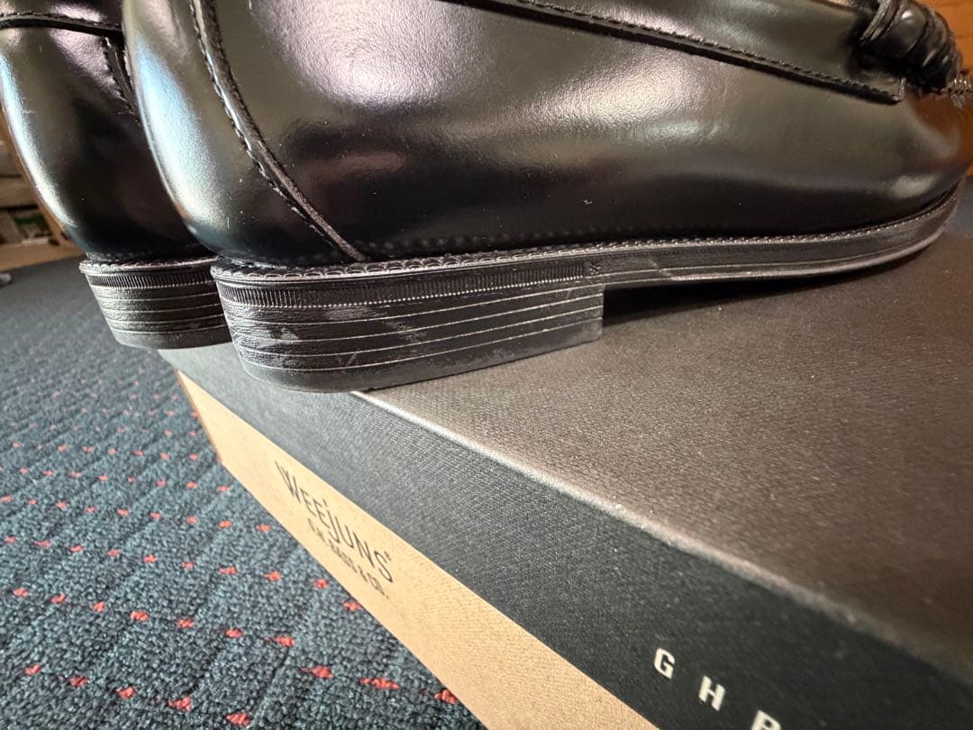 定価34,100円 G.H.BASS ローファー ビットローファー US8