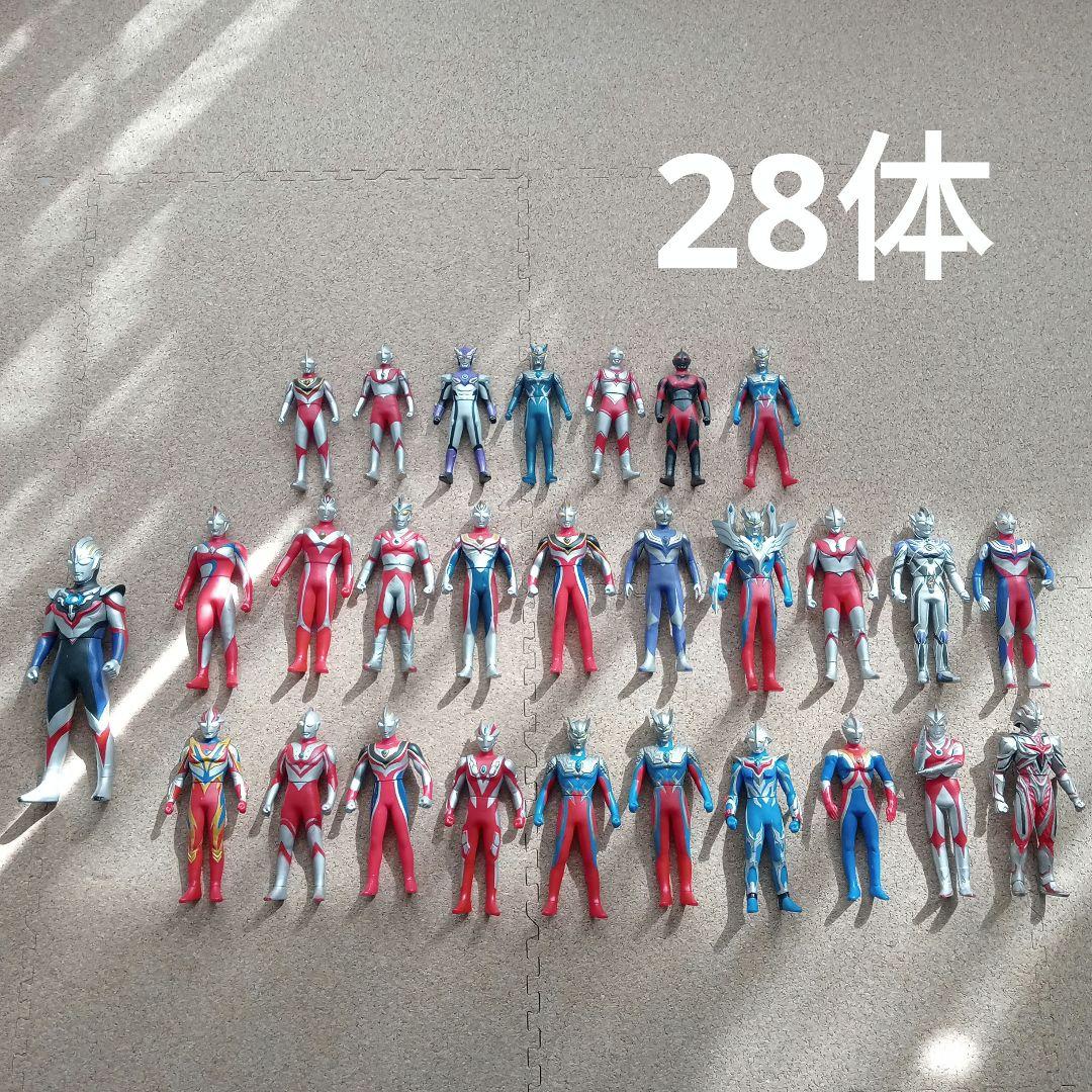 ウルトラマン ソフビ まとめ売り 28体