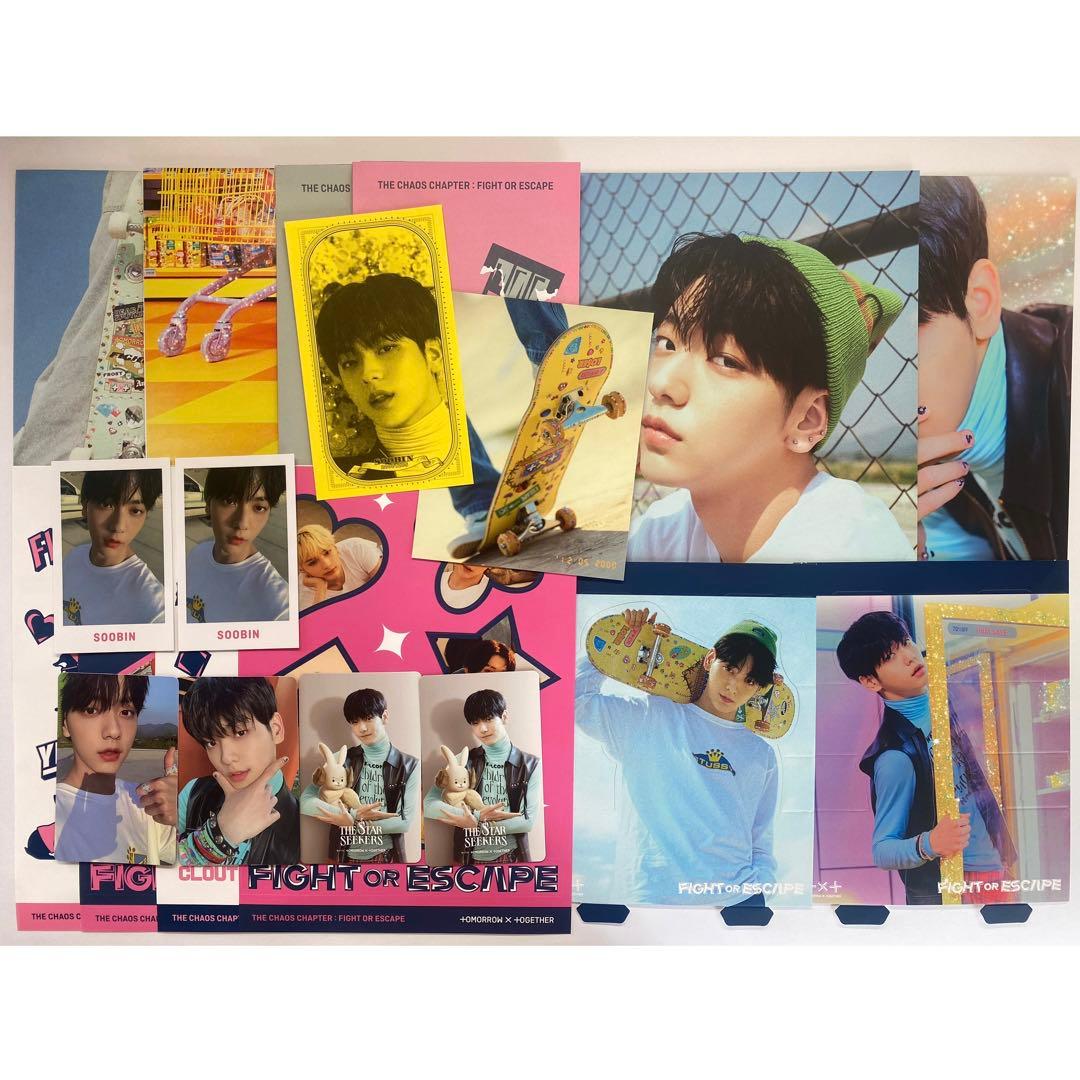 txt fight or escape スビン TXT REPACKAGE ALBUM - THE CHAOS CHAPTER : FIGHT OR ESCAPE – SubK Shop