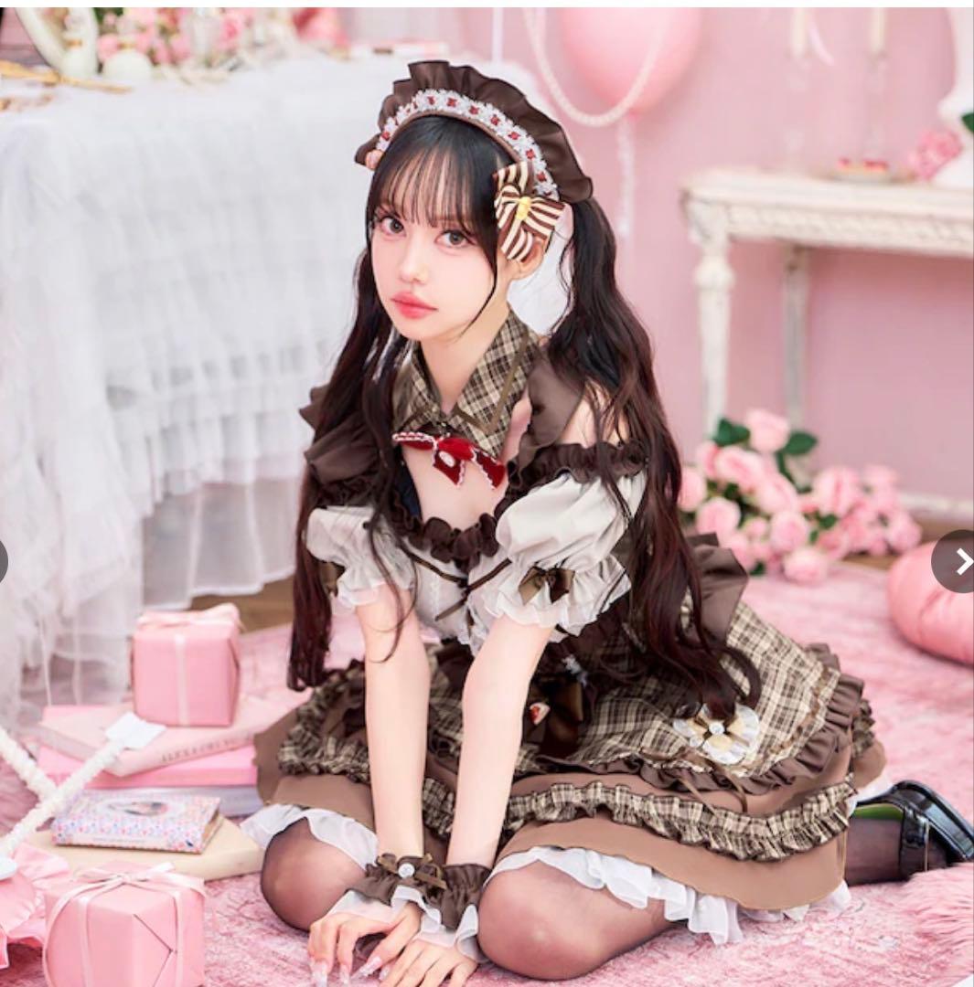 コスプレ衣装　Malymoon ショコラモカミルフィーメイド　即日発送可能 ショコラモカミルフィーメイド バレンタインコスプレ Malymoonマリー