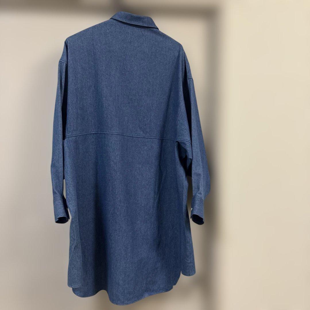 chiiibag デニムオーバーサイズシャツ - メルカリ