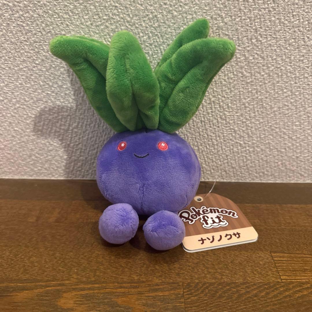 手のひらサイズのぬいぐるみ「Pokémon fit」 ＊ナゾノクサ - メルカリ
