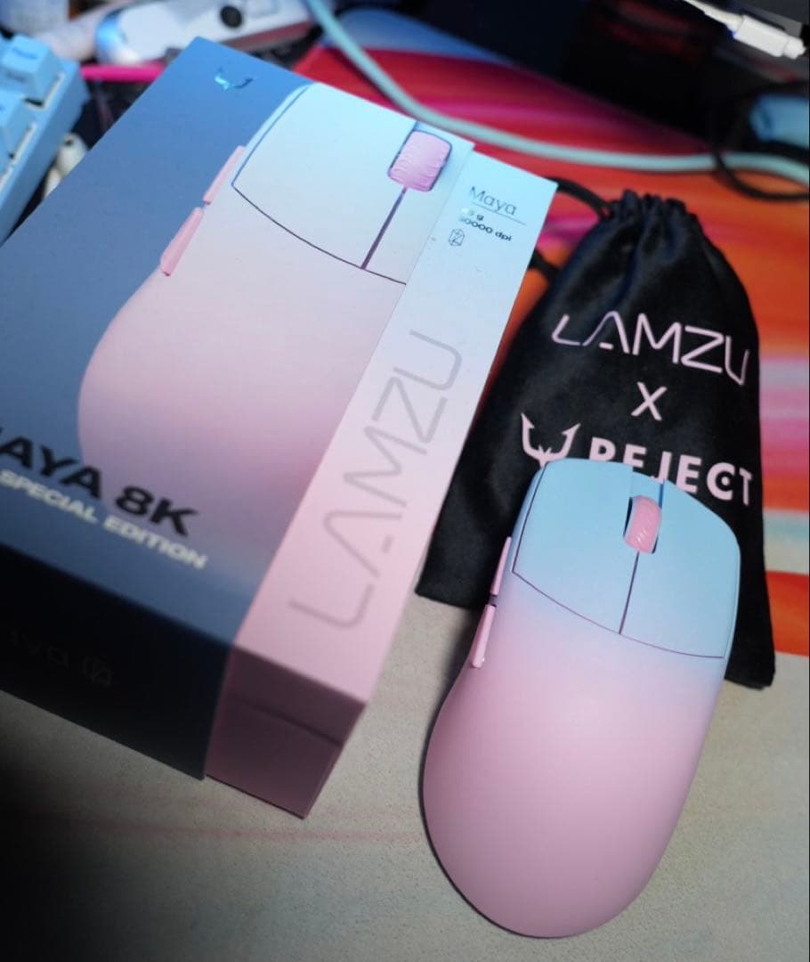マウス・トラックボール Lumzu MAYA 8K REJECT SPECIAL EDITION REJECT x LAMZU MAYA X REJECT SPECIAL EDITION