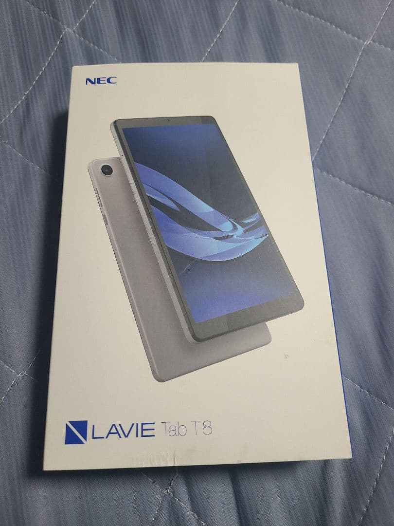 美品　NEC LAVIE Tab T8 シルバー 2025年夏モデル LAVIE Tab T8 パーソナルコンパクトタブレット 8.7型