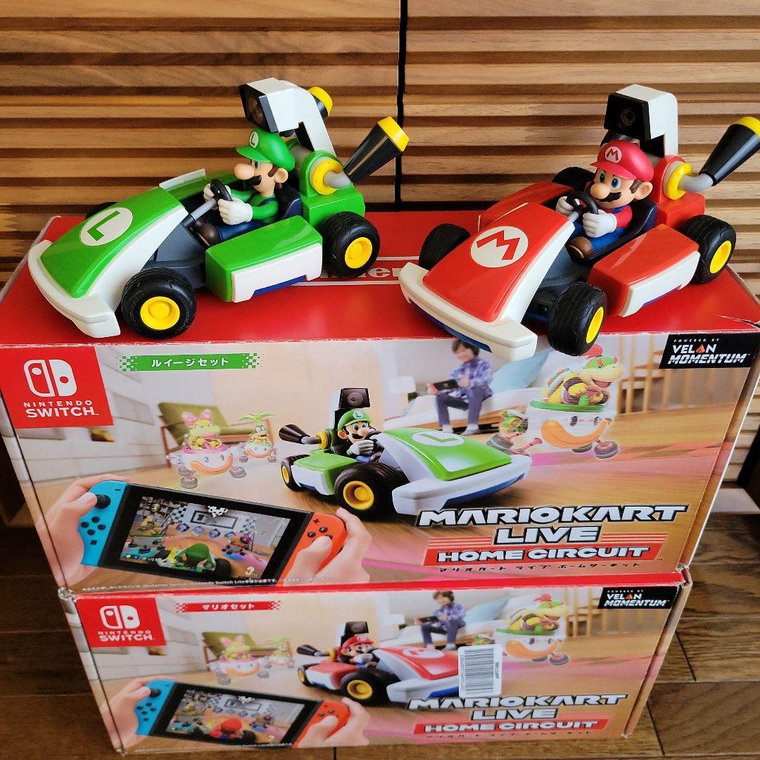 マリオカート ライブ ホームサーキット　マリオ　ルイージ Amazon.com: Mario Kart Live: Home Circuit -Luigi Set Nintendo