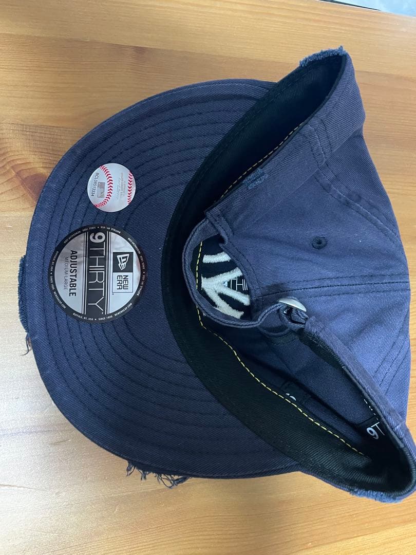 NEWERAニューヨーク・ヤンキース ダメージキャップGORO M/Lサイズ