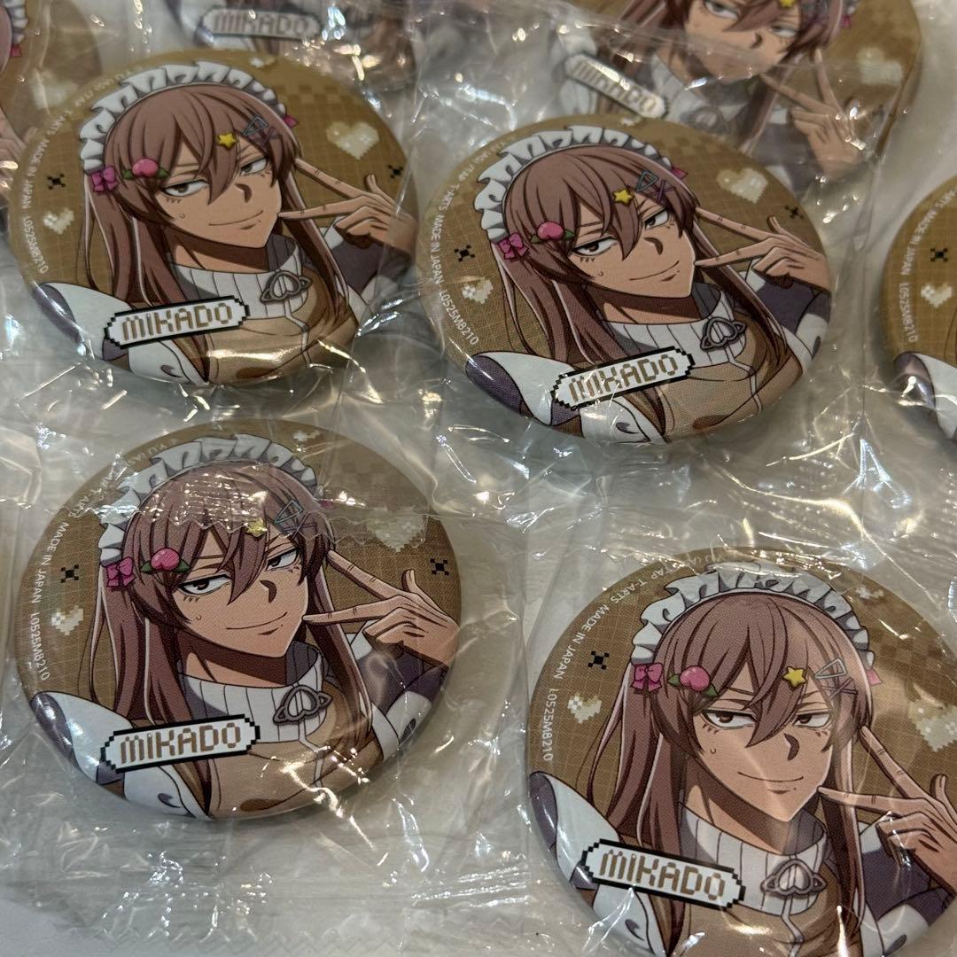 早い者勝ち】桃源暗鬼 ジャージメイド 缶バッジ ガチャ 桃寺神門 8点