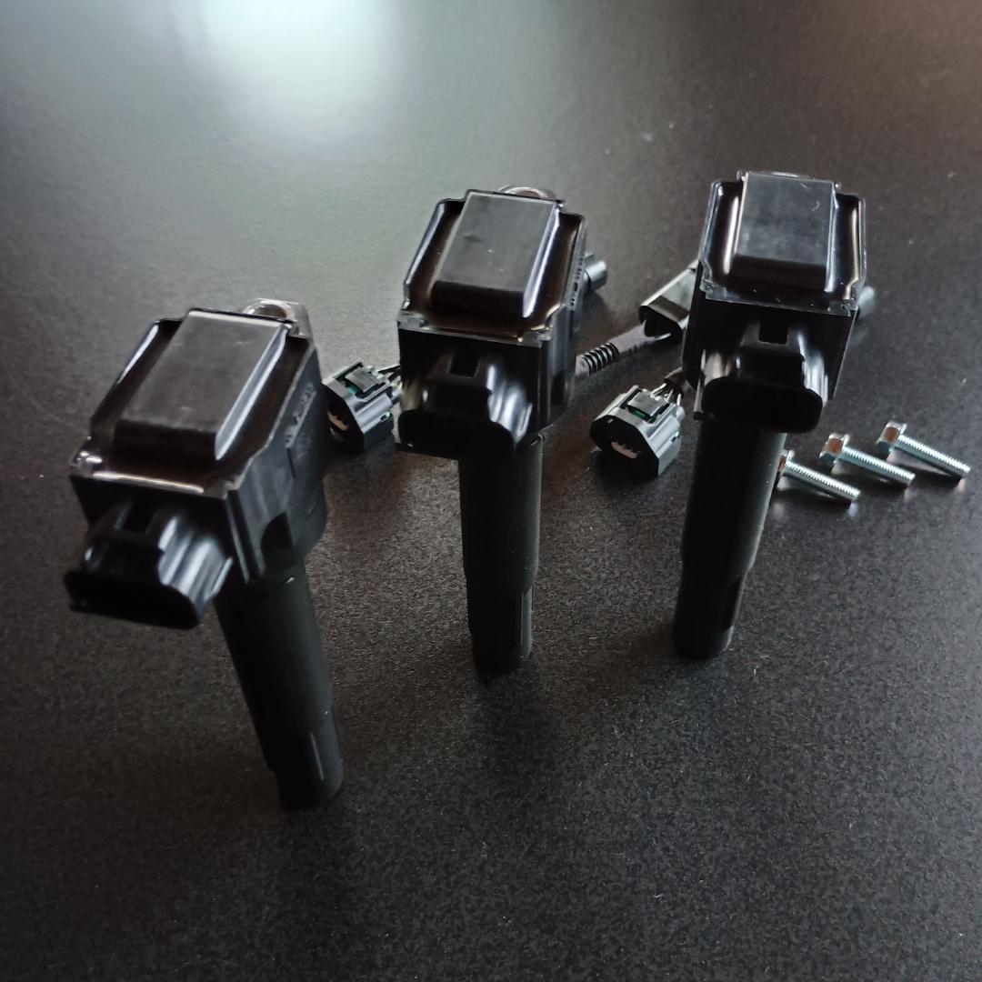 高出力 高電圧 強化イグニッションコイル スズキ F6A K6A R06A 3本