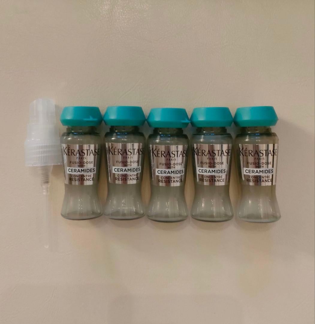 ケラスターゼ レジスタンスコンサントレ 5本、専用スプレイヤー1本