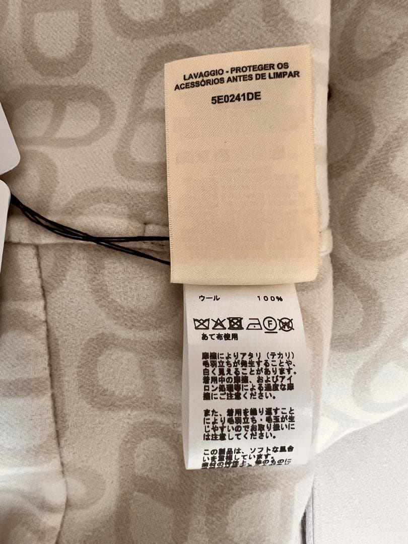 ダ*@様 HERMES 2025SS 《シェーヌ・ダンクル》 ピーコート 34