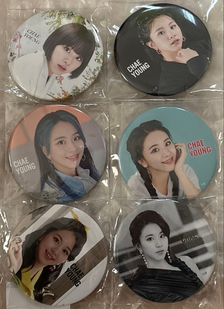 twice チェヨン 缶バッジ - メルカリ