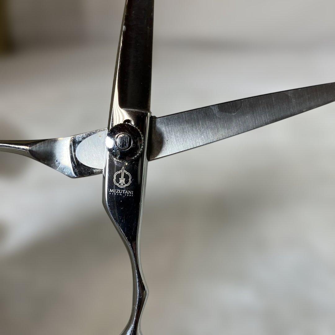 【NR/10/11/15】　MIZUTANI セニングシザー ステンレス