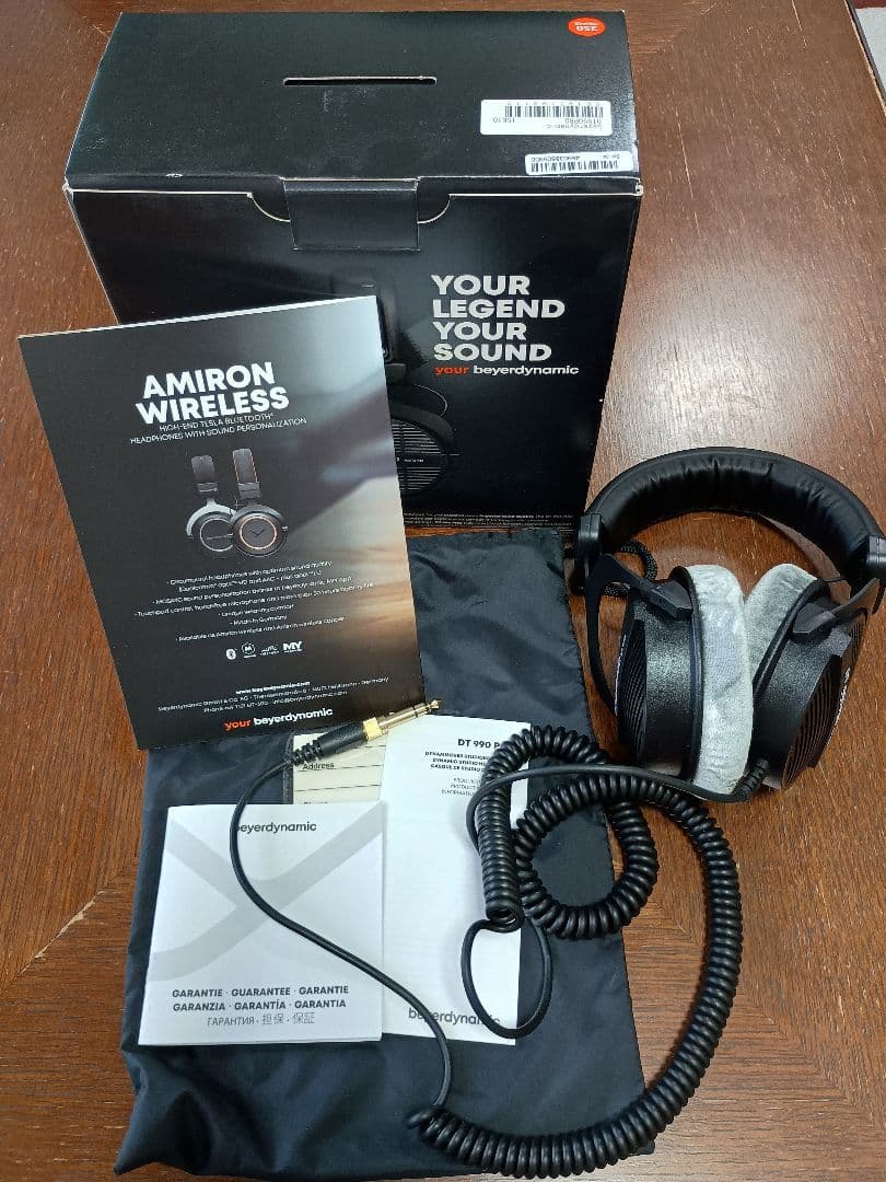 beyerdynamic ベイヤーダイナミック DT990PRO 250Ω 美品 dt-990-pro-black-edition-250-