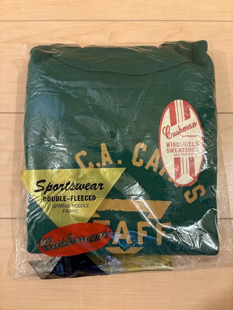 新品未使用】クッシュマン スウェット（検索）マッコイウエアハウス