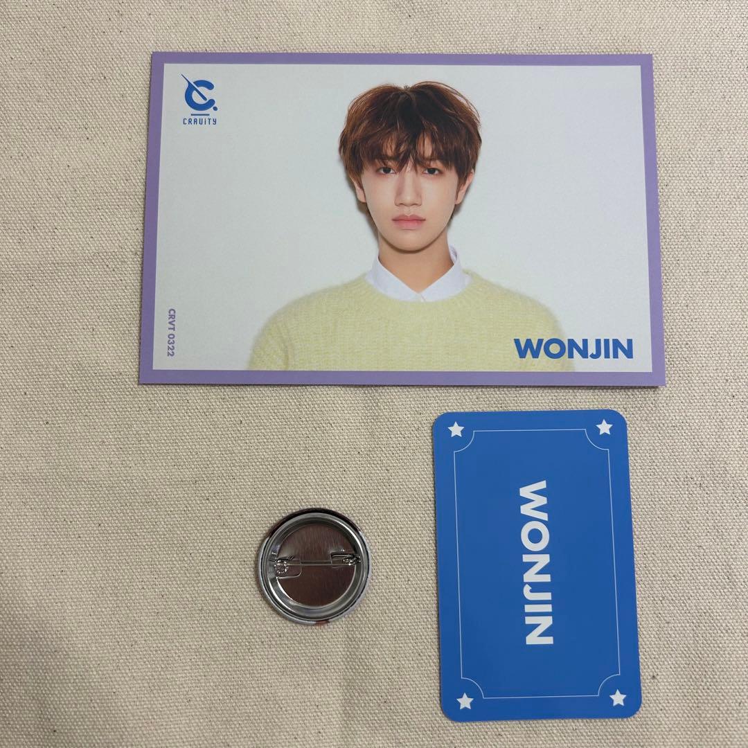 CRAVITY ウォンジン FC 1期 トレカ 缶バッジ - メルカリ