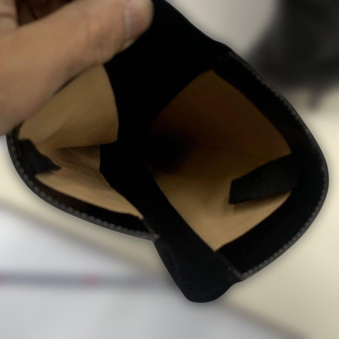 CHANEL シャネル サイズ表記「35C」22.5センチ程度 サイドゴアブーツ