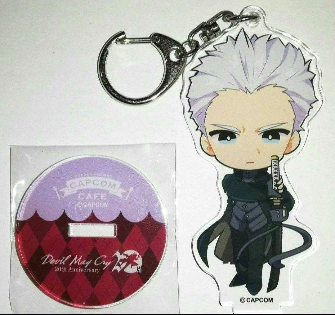 デビルメイクライ バージル DMC5 アクリルスタンド カプコンカフェ 6弾 カプコンカフェで「デビルメイクライ5 SE」コラボ開催＆試食会レポート