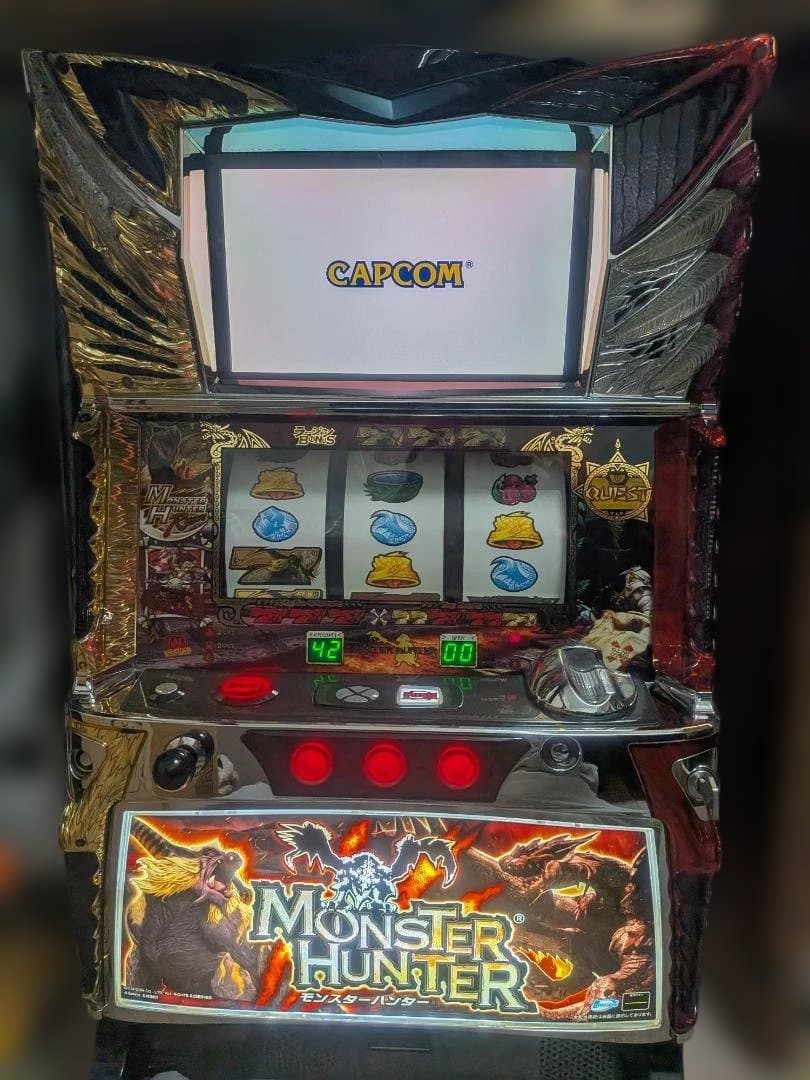 ロデオ　初代モンスターハンタースロット 不要機＋α ロデオ 初代モンスターハンタースロット コイン不要機＋α - パチンコ