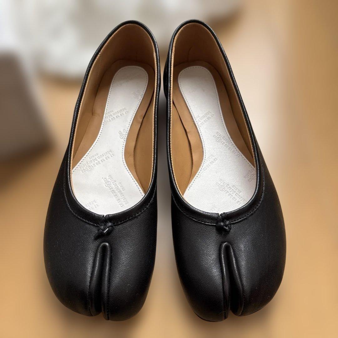 maison margiela Tabiバレエシューズ 39 Black Maison Margiela/メゾン マルジェラ_Women通販 | 「タビ」バレエ