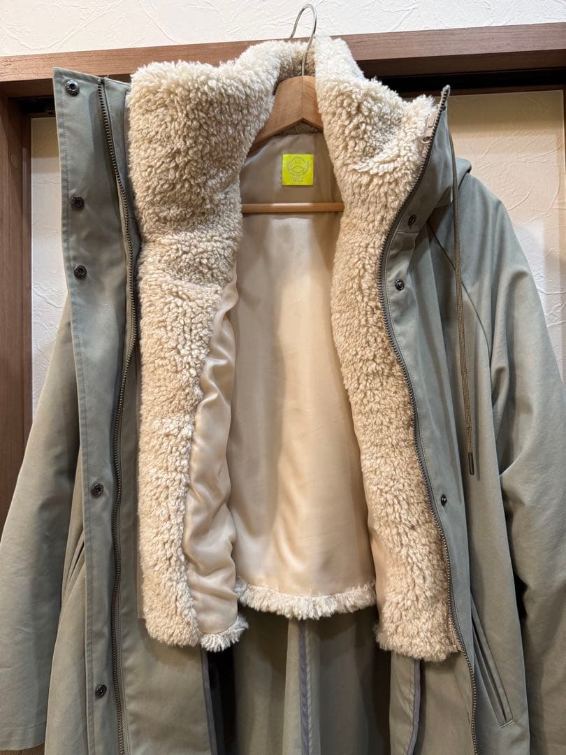 wcj 【撥水】エコファーライナー付きコート 若槻千夏さん - メルカリ