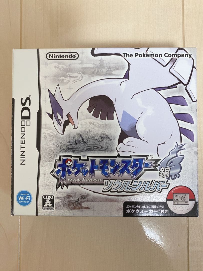 【ポケウォーカー有り】ポケットモンスター ソウルシルバー　銀 ポケウォーカー有り】ポケットモンスター ソウルシルバー 銀 ⚡️大