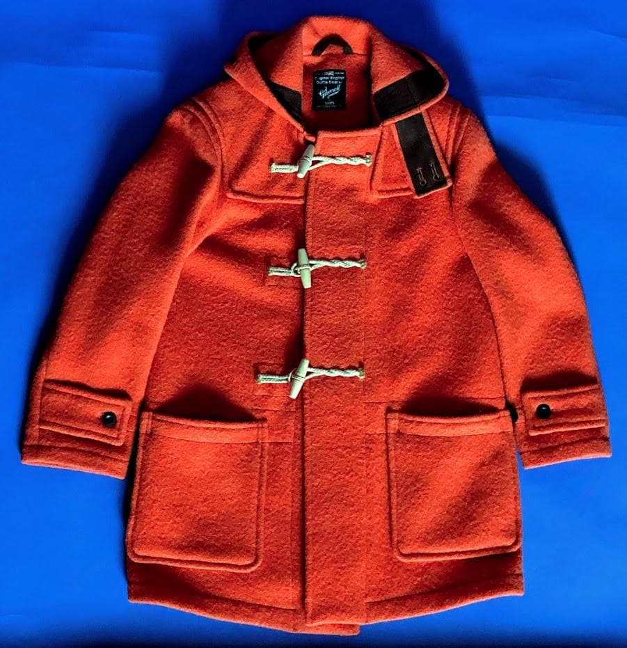 ＜希少カラー＞⭐️美品⭐️グローバーオール⭐️ダッフルコート【MONTY】オレンジ/S 希少カラー＞⭐️美品⭐️グローバーオール⭐️ダッフルコート【MONTY
