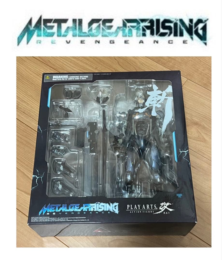 LGEAR RISING REVENGEANCE 雷電 フィギュア Amazon.co.jp: METAL GEAR RISING REVENGEANCE PLAY ARTS改 雷電(PVC