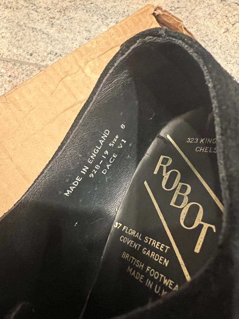 希少 90s ROBOT ラバーソール UK8 JONIO、スケシンNIGO着用
