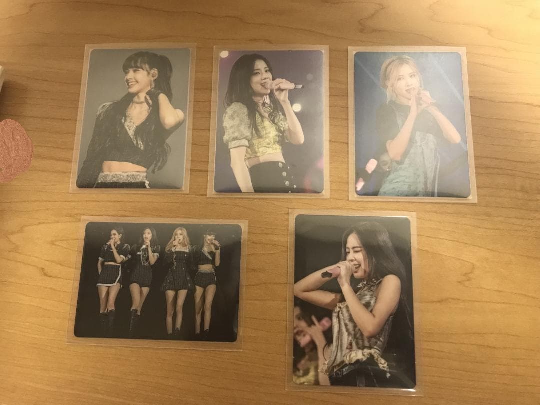 BLACKPINK 2019-2020トレカ５枚セット BLACKPINK IN YOUR AREA 大阪 公式 トレカ 5種類 セット BLACKPINK