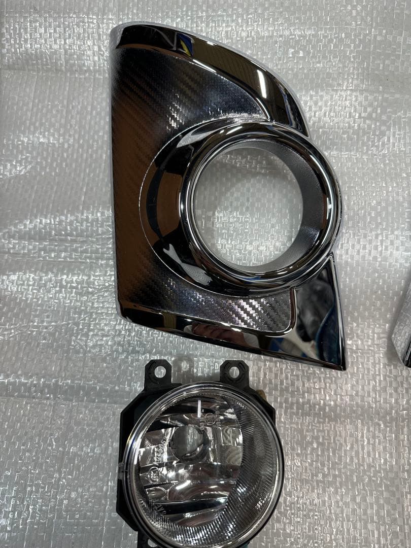 ダイハツ タントカスタム LA600S フォグランプ メッキカバー - メルカリ