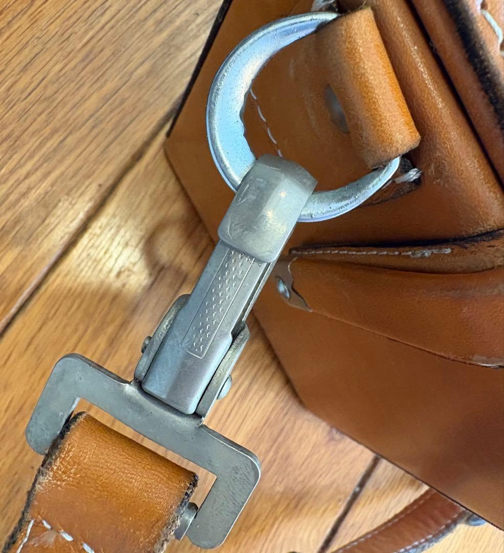 希少！CONTAX コンタックス ZEISS 西ドイツ 純正 本革カメラバッグ