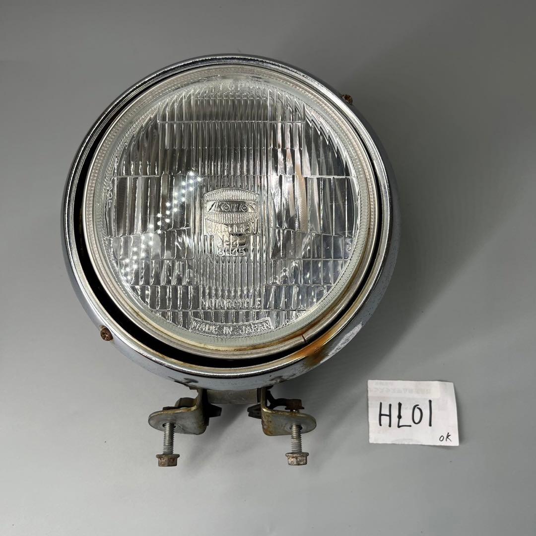 即購入ok ドラッグスター400 純正 ヘッドライト 点灯確認済み 中古