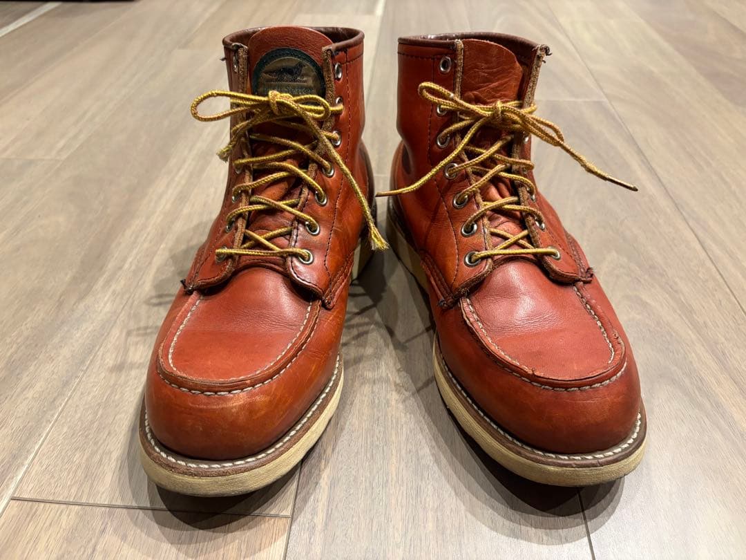 レッドウィング　red wing 875 半円犬タグ　8EE 93年 11.5D 箱付 良品 旧半円犬タグ 93年06月刻印】レッドウィング 875 アイ