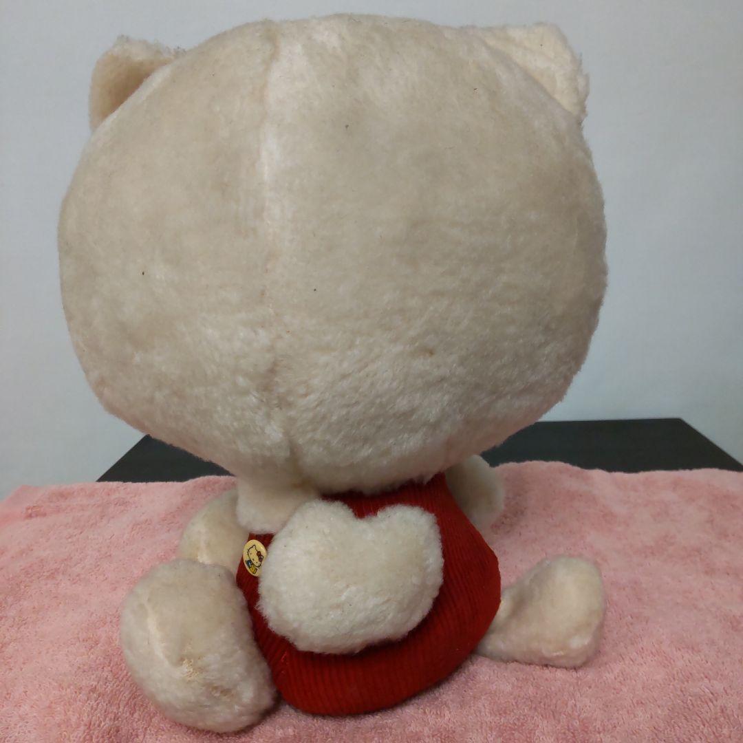 激レア】1975年 初代キティぬいぐるみ／袋付 《ビンテージ》《昭和