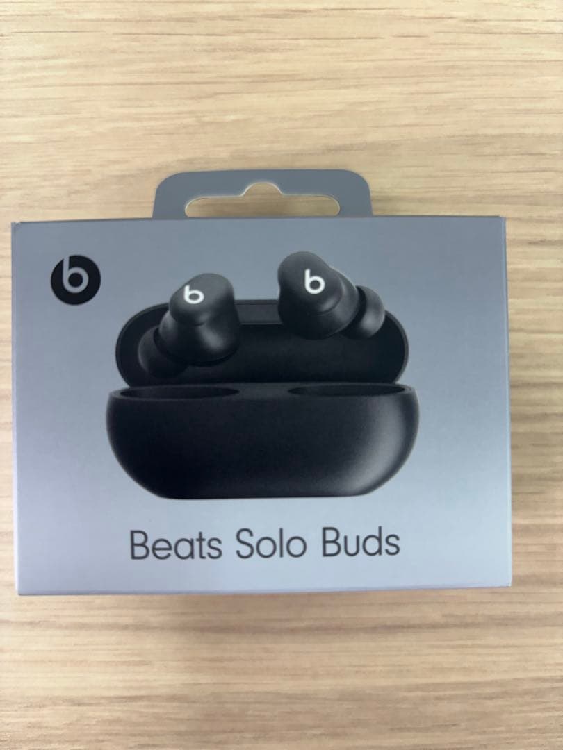 【新品未開封】Beats Solo Buds ブラック イ）未開封Beats Solo Buds ブラック