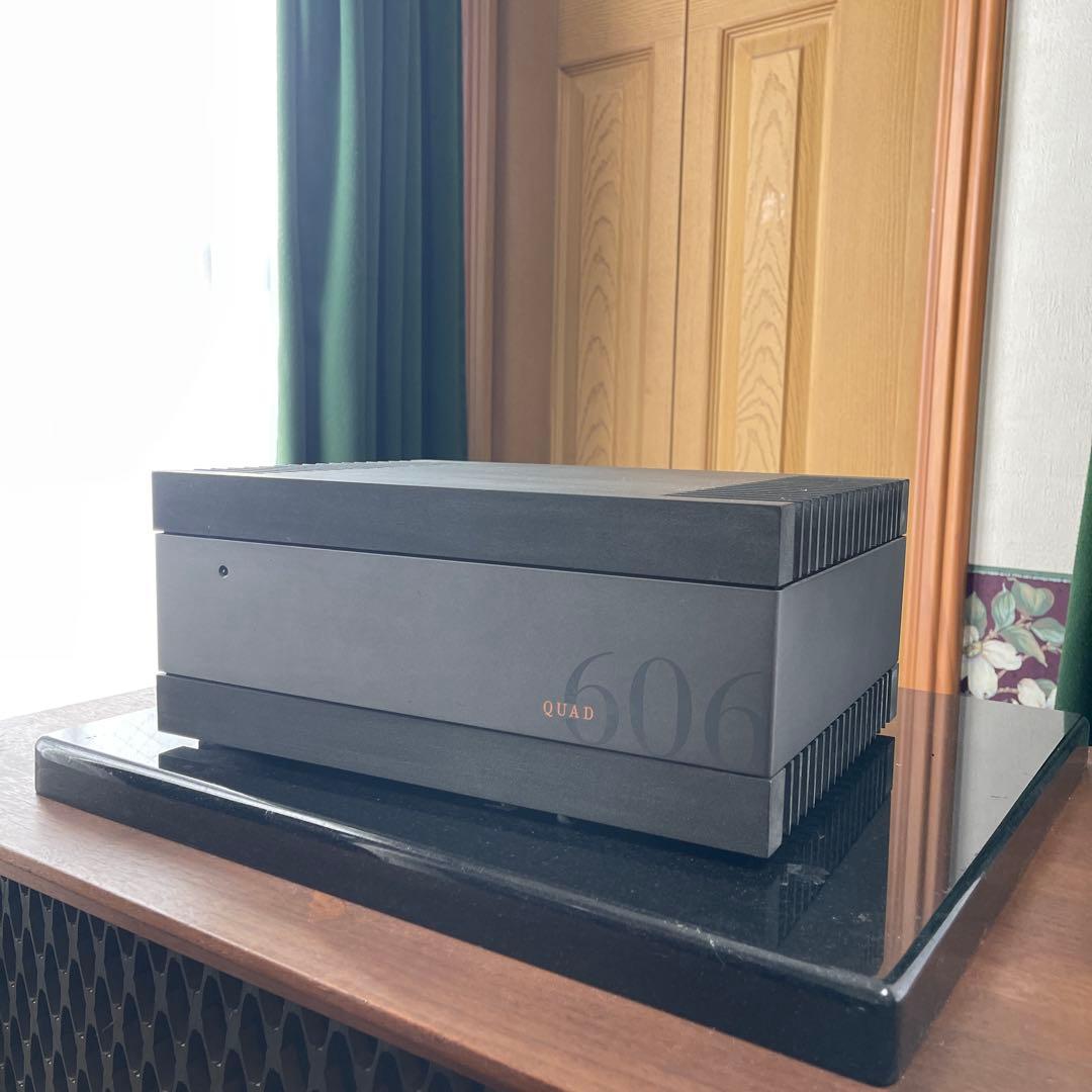 QUAD 606 パワーアンプ　ジャンク品 Amazon.co.jp: 英国 QUAD社 QUAD 606 ステレオパワーアンプ 100V仕様
