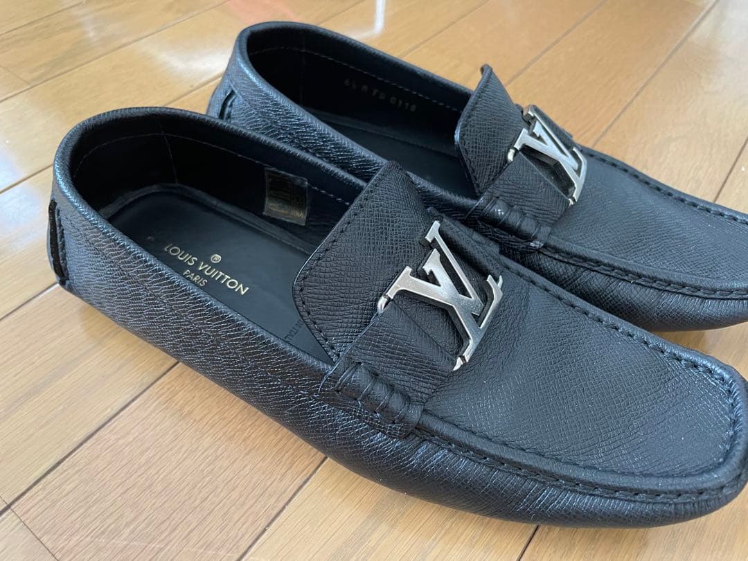 LOUIS VUITTON シルバーストーン モカシン 25.5-26cm - メルカリ