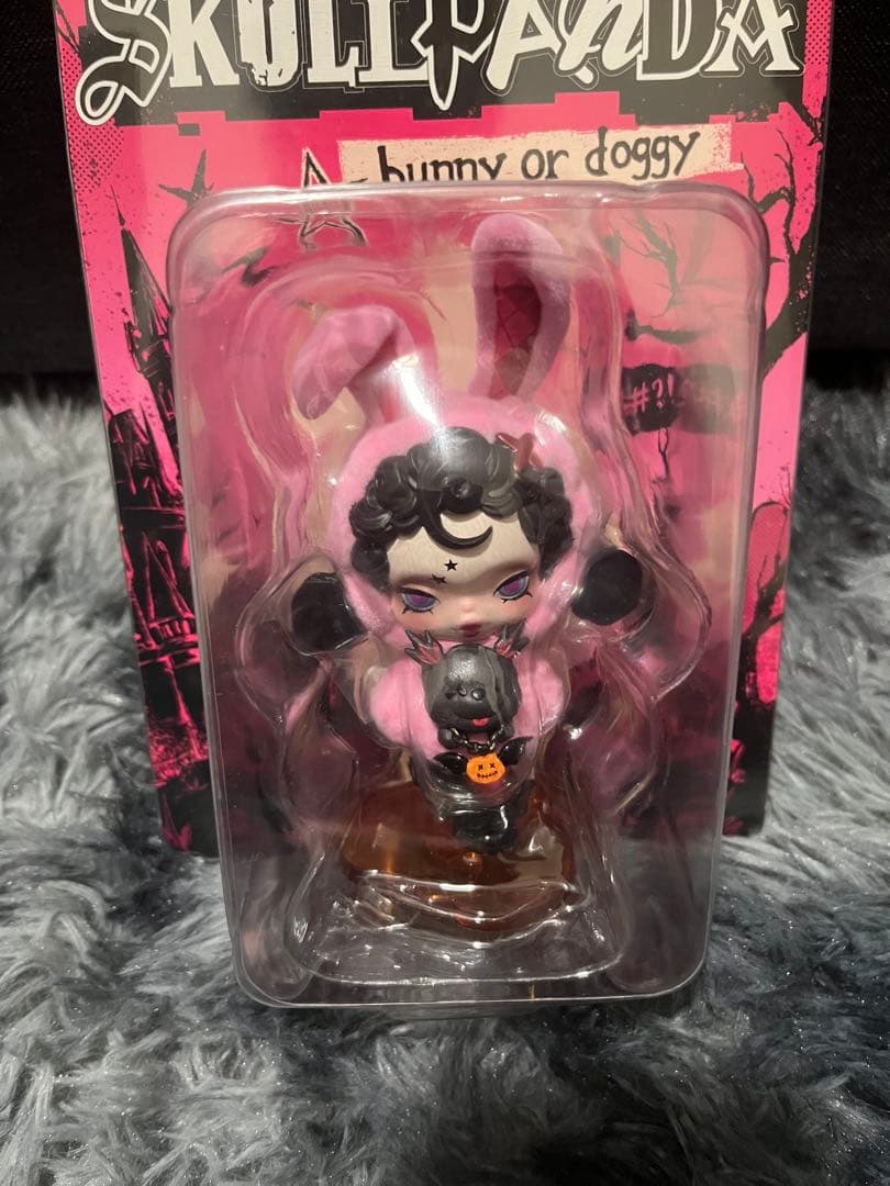 SKULLPANDA バニー Authentic SKULLPANDA Halloween Visitors Cute Figure Toy Hot Gift