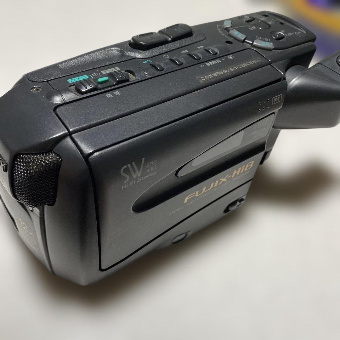 動作品　FUJIX-Hi8 ビデオカメラ　FH125SW ② 2026年最新】fujix FH125SWの人気アイテム - メルカリ