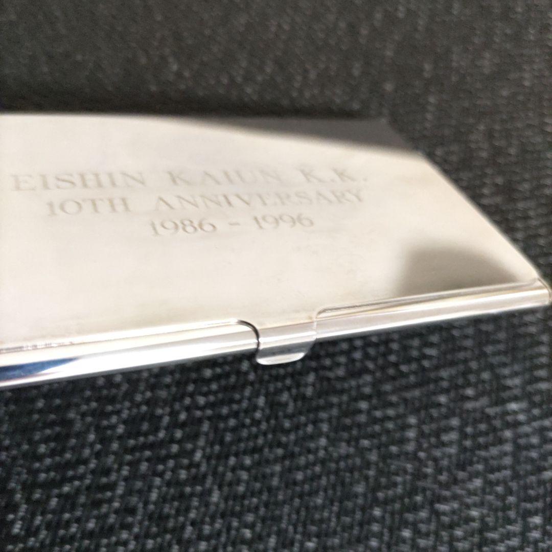 Tiffany&Co. ティファニー名刺入れ カードケース シルバープレート