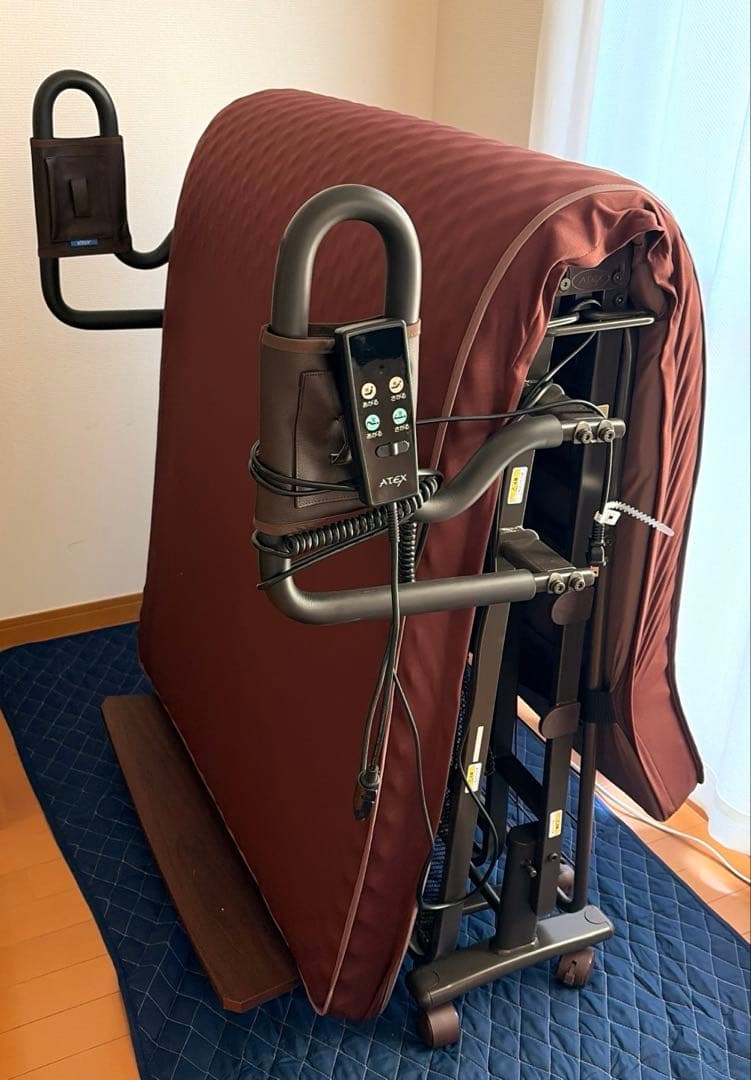 アテックス電動収納ベッドAX-BE735 収納式 プレミアムベッド 電動WFリクライニング（2モーター） AX-BE735